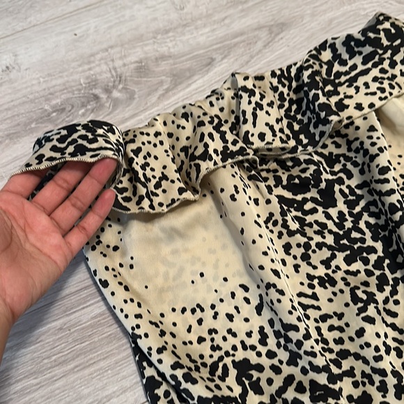 Strapless print romper - Picture 4 of 6